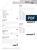 AEF0 File9 TestA AnswerSheet PDF