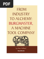 From Industry To Alchemy - Burgmaster A Machine Tool Company PDF