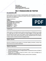 1er SEMESTRE - COMPRENSION Y PRODUCCION DE TEXTOS ACADEMICOS PDF