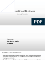 International Business Presentation (Case Study)