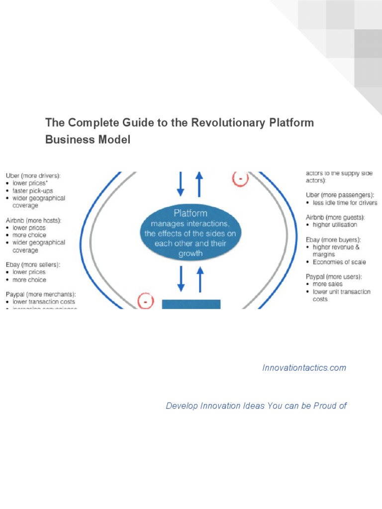 Platform Business Model Explained | PDF | Business Model | Facebook