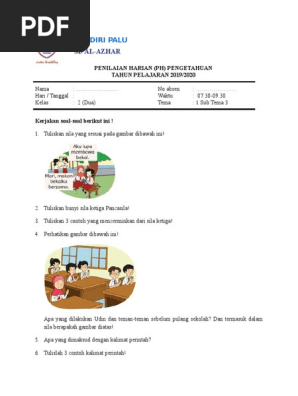 2 Soal Ph Kls 2 T1 3