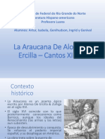 La Araucana - Cantos XII Al XV