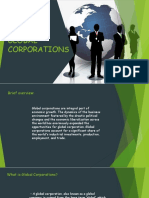 Global Corporations: An Overview