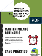 Modelo Mantto Rutinario y No Rutinario