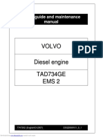 OPERATOR'S MANUAL Disel GENset Tad734ge