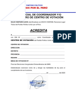 Credencial de Personero Junin