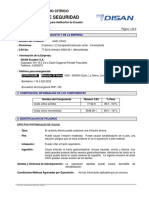 Acido Citrico - Hoja de Seguridad - DISAN Ecuador - Halliburton PDF