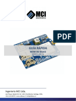 GUÍA RÁPIDA M2M 3G Shield MCI02870 REV. 1.0