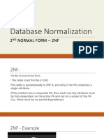 Database Normalization - 2nf
