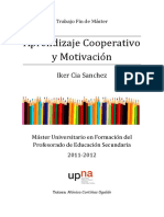 Aprendizaje Cooperativo y Motivación