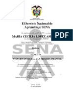 Diploma Maria Cecilia Primera Infancia