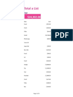 January 2020 Expenses