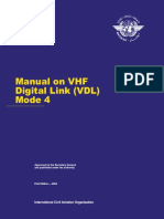 Doc.9816-EN Manual On VHF Digital Link (VDL) Mode 4 PDF