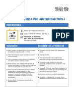 Beca Adversidad 2020-I