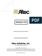 Am450 755 Maintenance and Parts Manual PDF
