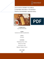 Trabajo de Normas Técnicas Nacionales e Internacionales de La La Industria de Productos Farináceos.