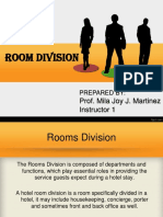 Room Division Manager Responsibilities