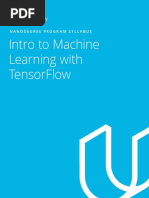 Intro To Machine Learning With TensorFlow Nanodegree Program Syllabus