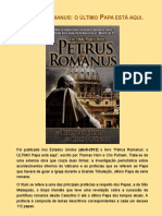 PETRUS ROMANUS_ O ÚLTIMO PAPA ESTÁ AQUI..doc