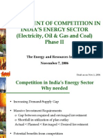 India's Energy Sector Competition Assessment