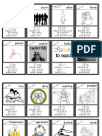 DELF A1 A2 40 flashcards passé composé verbes irreguliers