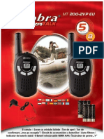 Cobra Mt200 Statie Walkie Talkie PMR Fisa Tehnica