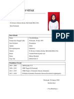 Curriculum Vitae Vera (New)