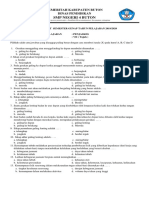 Soal Ulangan Mit Semester Kls VII Genap