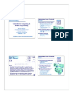 Client/Server Computing & Socket Programming: CPSC 826 Application-Layer Protocols