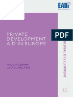 (EADI Global Development Series) Paul Hoebink, Lau Schulpen - Private Development Aid in Europe - Foreign Aid Between The Public and The Private Domain-Palgrave Macmillan (2014)