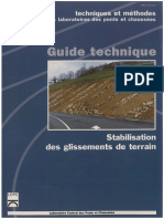 Guide Stabilisation Des Glissements de Terrain LCPC PDF