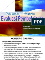 1-Konsep Dasar Evaluasi Pembelajaran