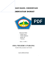 Laporan Praktikum Donat