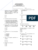 Evaluacion Diagnostico Octavo