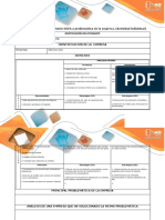 Anexo 3. Matriz DOFA y Problemática de La Empresa.