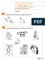 Période 4 CP questions sur Une-soupe 100 sorcière