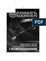 BD 852 2 FOREST PRO Manual