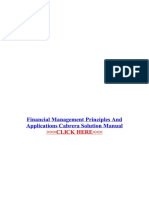 Financial Management Principles and Applications Cabrera NBSPPDF PDF