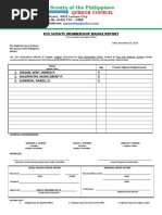 BSP Kid Advancement Report by School Kid Scouts