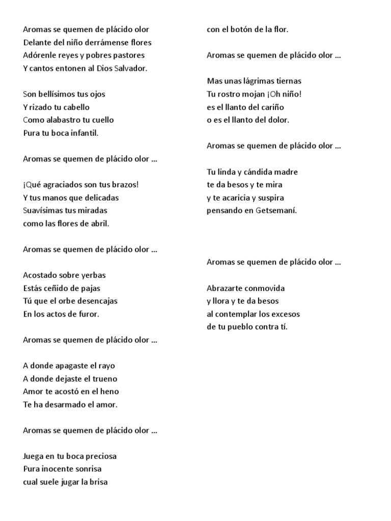 Aromas Se Quemen de Plácido Olor PDF María, madre de Jesús