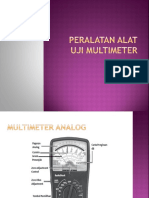 Peralatan Alat Uji Multimeter Co4