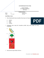 Soal PH Kelas 6 Semester 1 Tema 1 Subtema 3