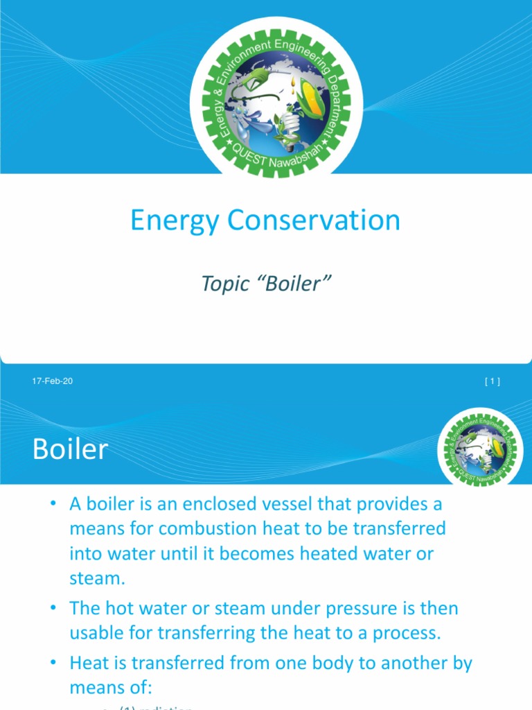 Boiler Efficiency and Energy Conservation Guide | PDF | Boiler | Combustion