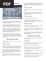 Técnica y reglamentación en vallas | PDF | Deporte del atletismo ...