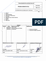 MP-PR-OP021 Prueba Hidrostatica