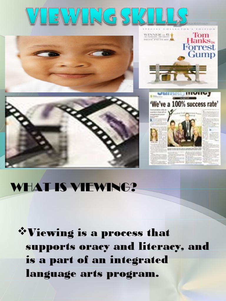 Understanding Viewing Skills | PDF | Semantics | Multimedia