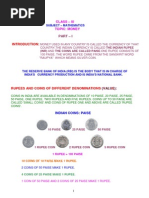 Class III Maths Money