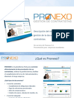 Pronexo Presentacion PDF