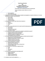 Diagnostic Test Epp V